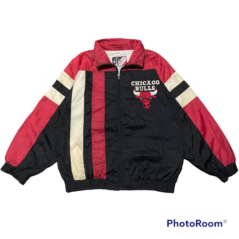 Jacket Chicago Bulls colorblock By Team Athletics vintage second original