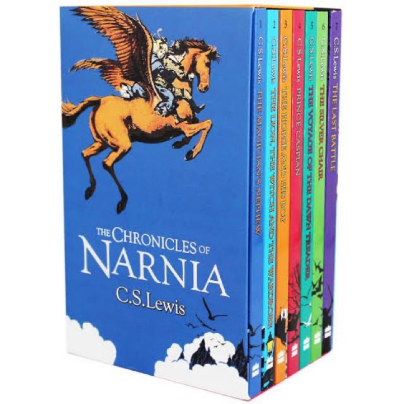 [PRELOVE] The Chronicles Of Narnia Box Set C. S. Lewis [PB Original English] / novel preloved / engl