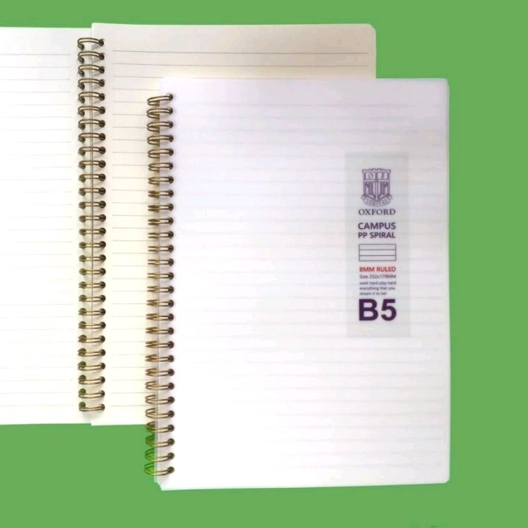 Notebook spiral B5 Dj33B5 Oxford/80 sheets