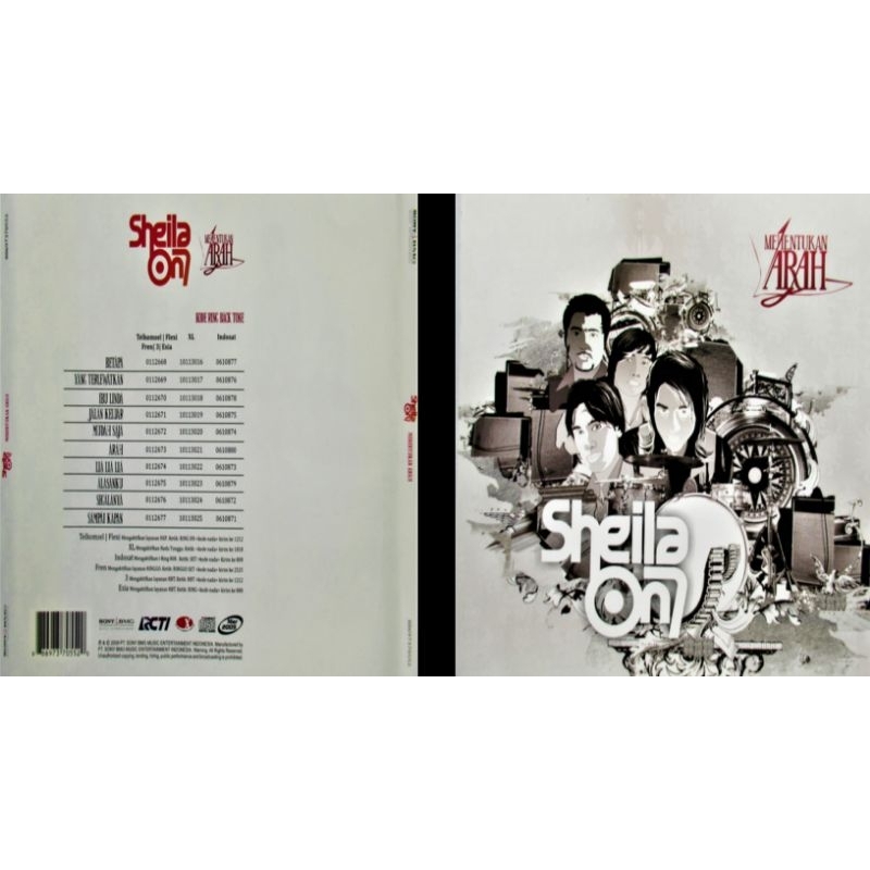 sheila on 7 cd album menentukan arah