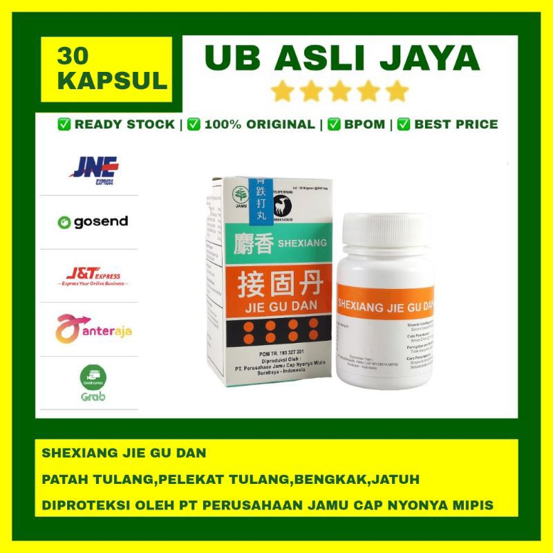 jie gu dan shexiang 30 kapsul original