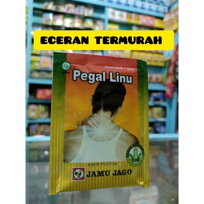 

Jamu cap jago Eceran Pegal Linu 1 sachet