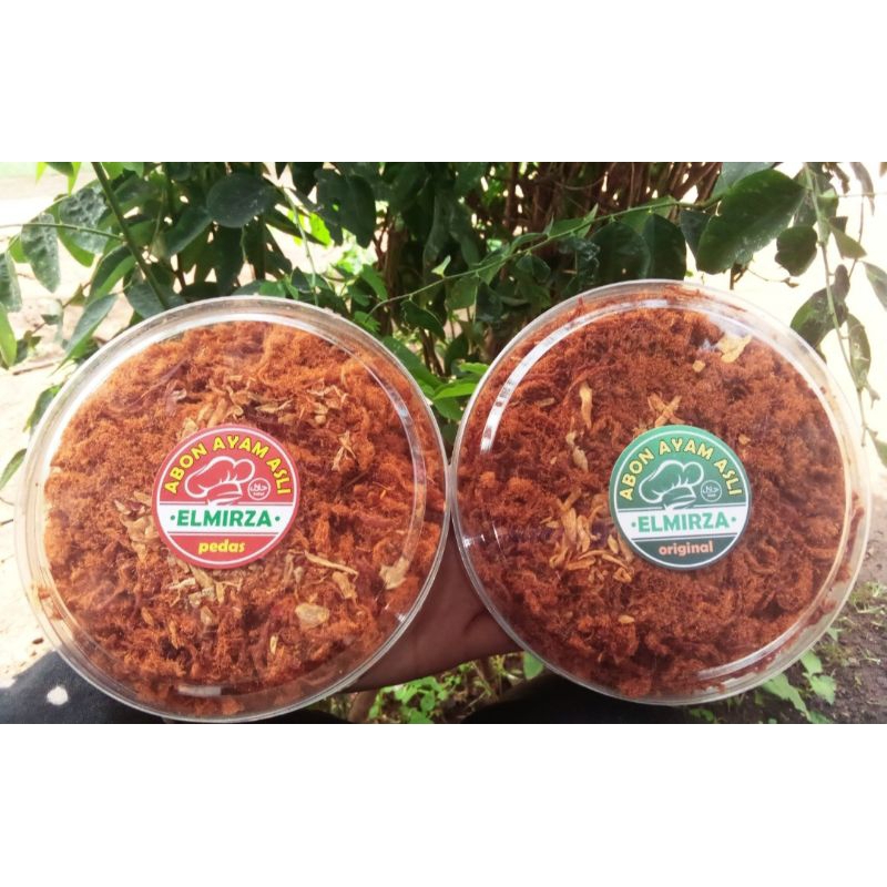 

Abon ayam elmirza kemasan toples