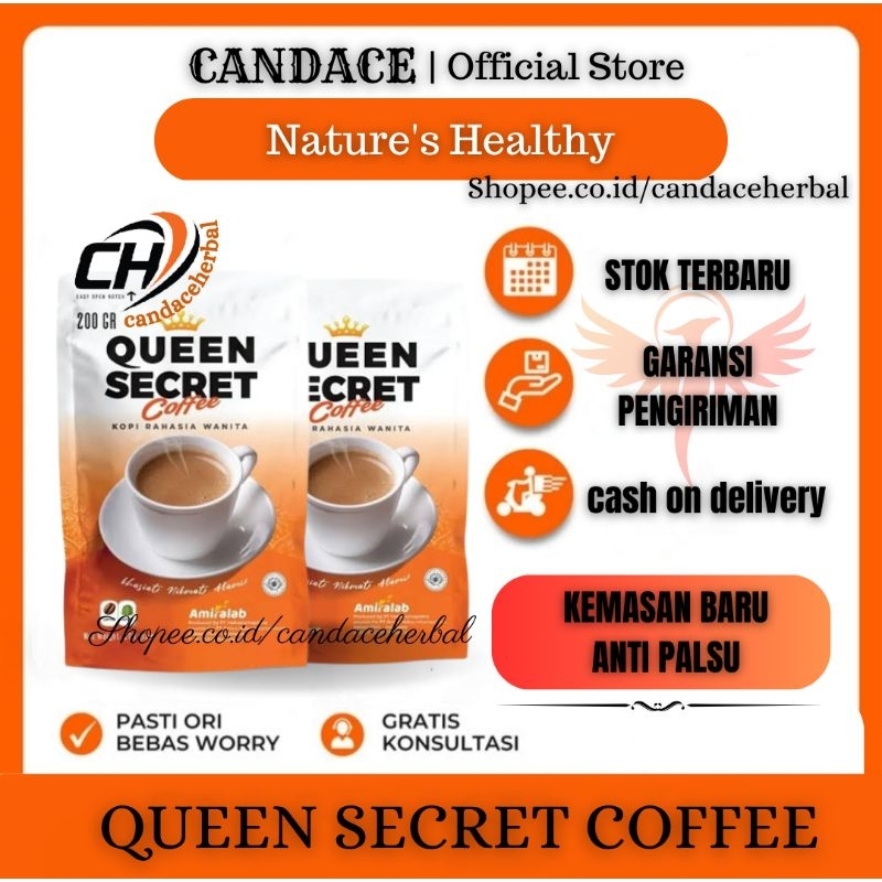 

AMIRALAB Queen Secret Coffee Minuman Kopi Herbal Kesehatan