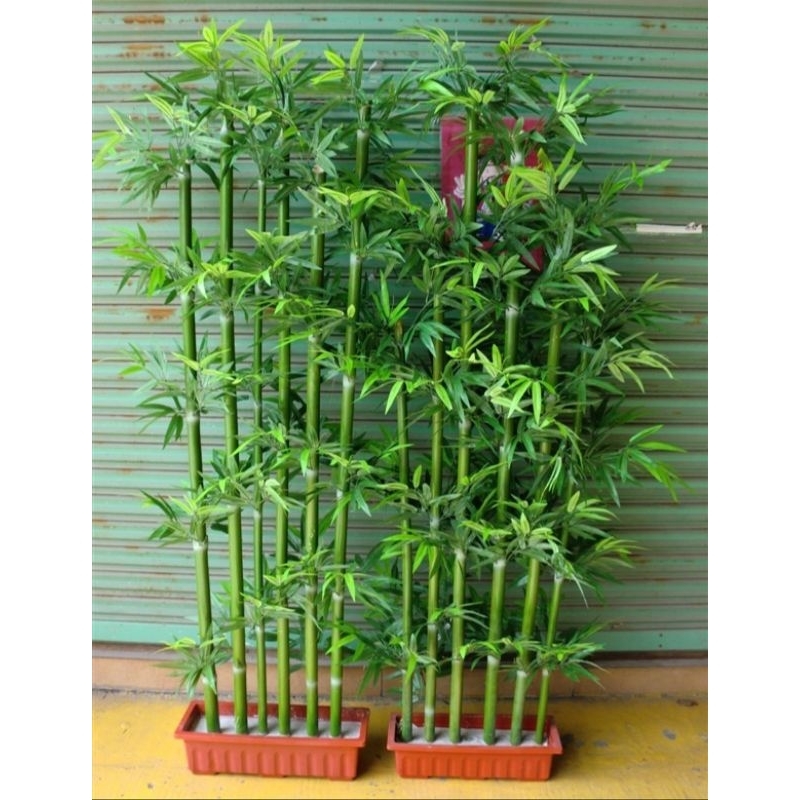 Naindo Bunga Sudut Bambu Artifisial-Bunga sekat ruangan-Bunga Bonsai