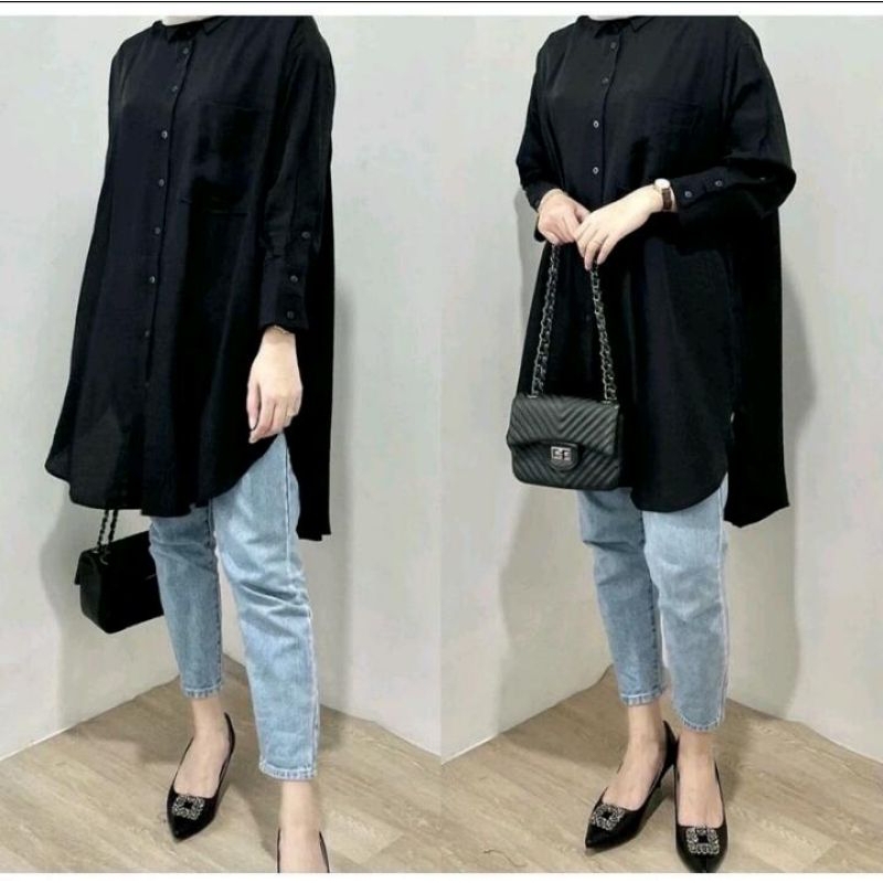 Lisa Top Tunik || Atasan Wanita (KODE 4) Famelcollection