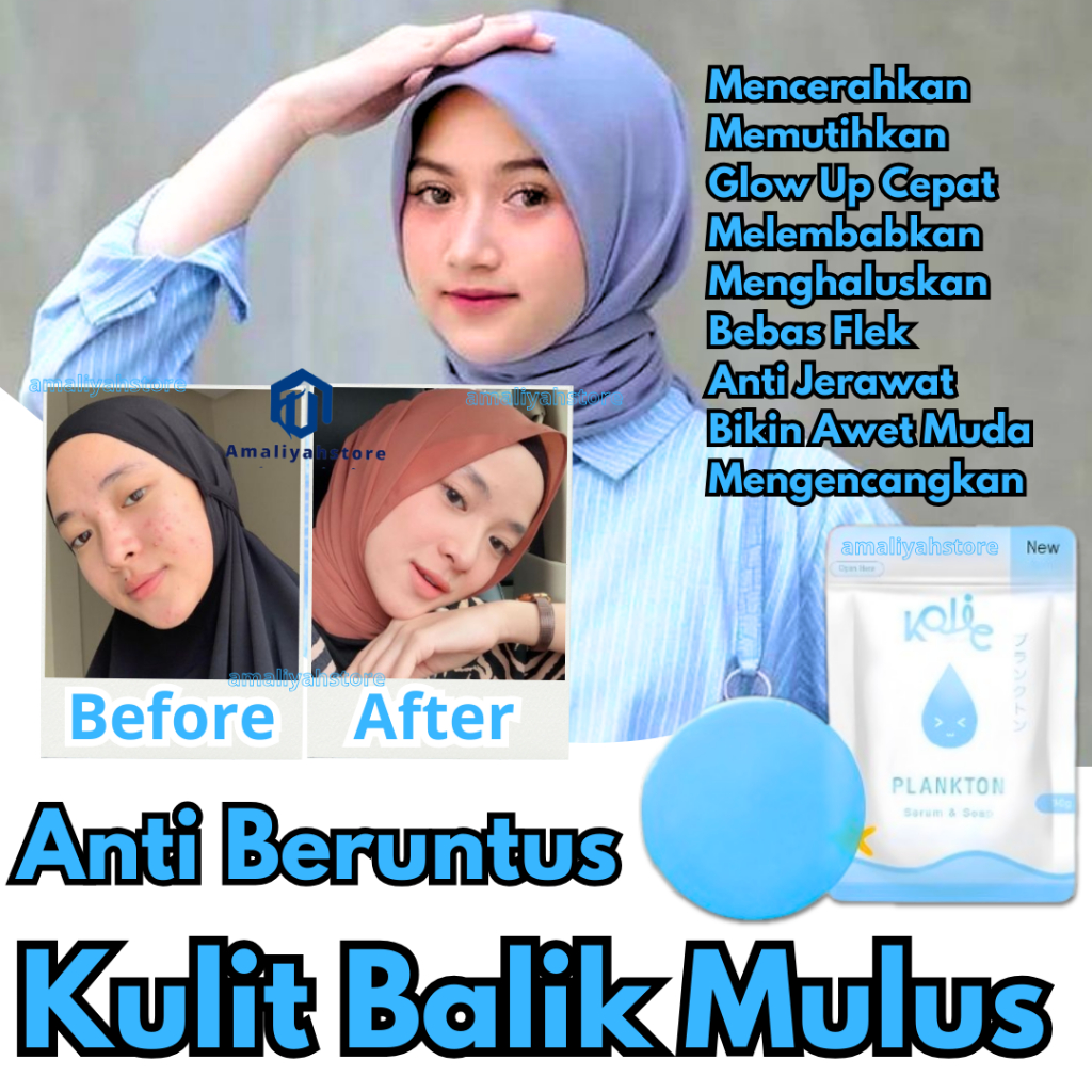 Sabun Kojic Plankton Pembersih Obat Pemutih Pencerah Muka Penghilang Jerawat Wajah Di Punggung Selur