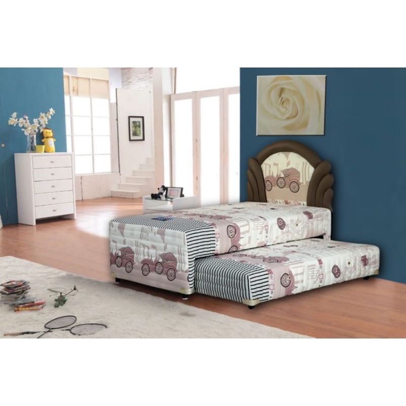 Bed Dorong Empire Classic Car Kids Springbed 2 in 1