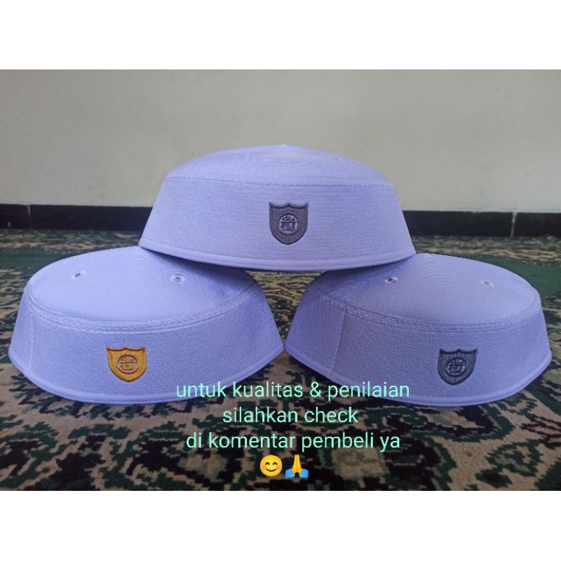 peci kopiah songkok Malaysia Thailand model Abdul kareem A5 catur sambungan samping