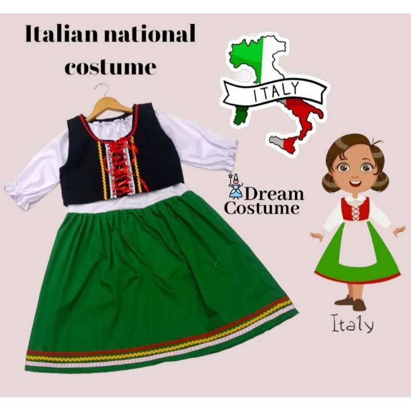 kostum tradisional italy