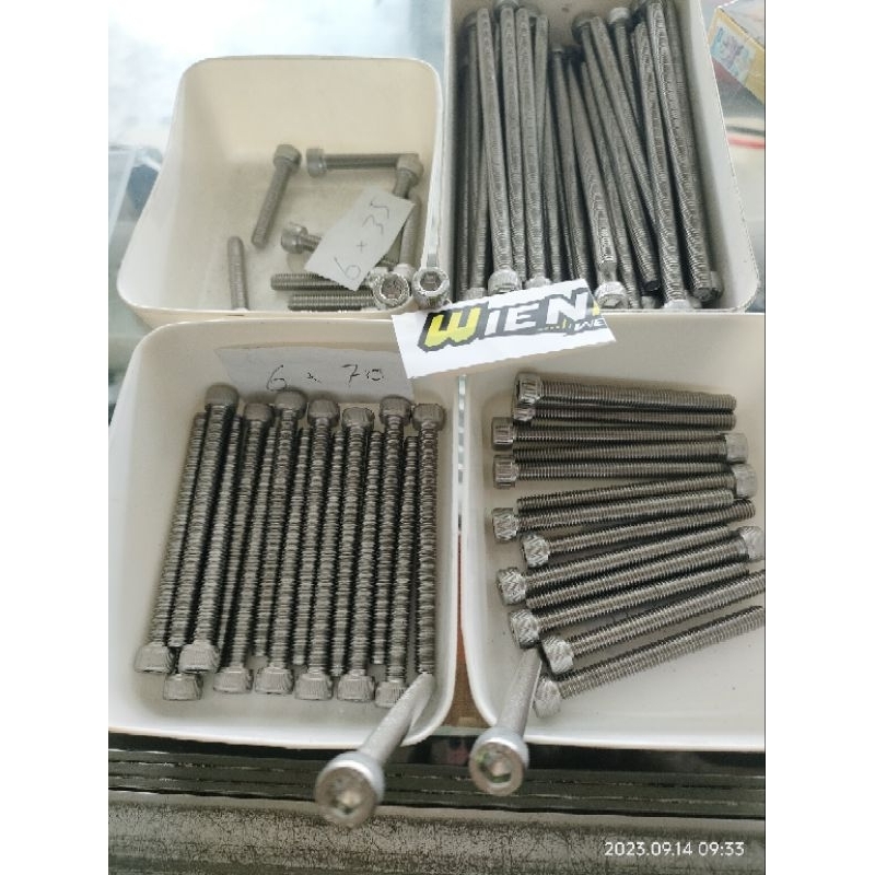 Baut L M6 Baut 10 Stenlis A2-70