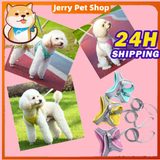 Tali dada hewan peliharaan jenis rompi tali anjing tali anjing reflektif tali kucing tali rantai anj