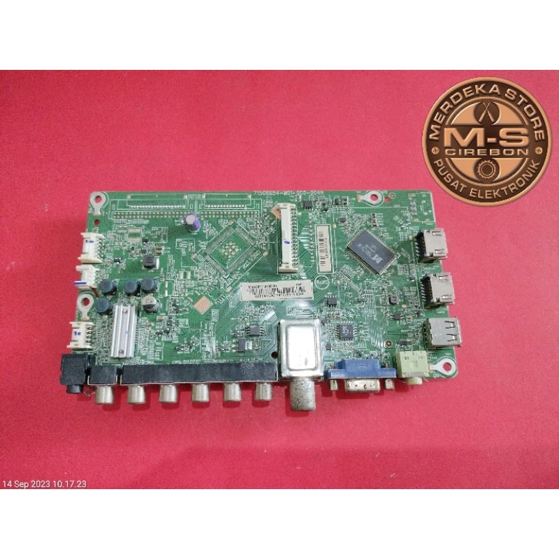 Mb mainboard module psu power supply mesin tv SHARP LC-32LE160H