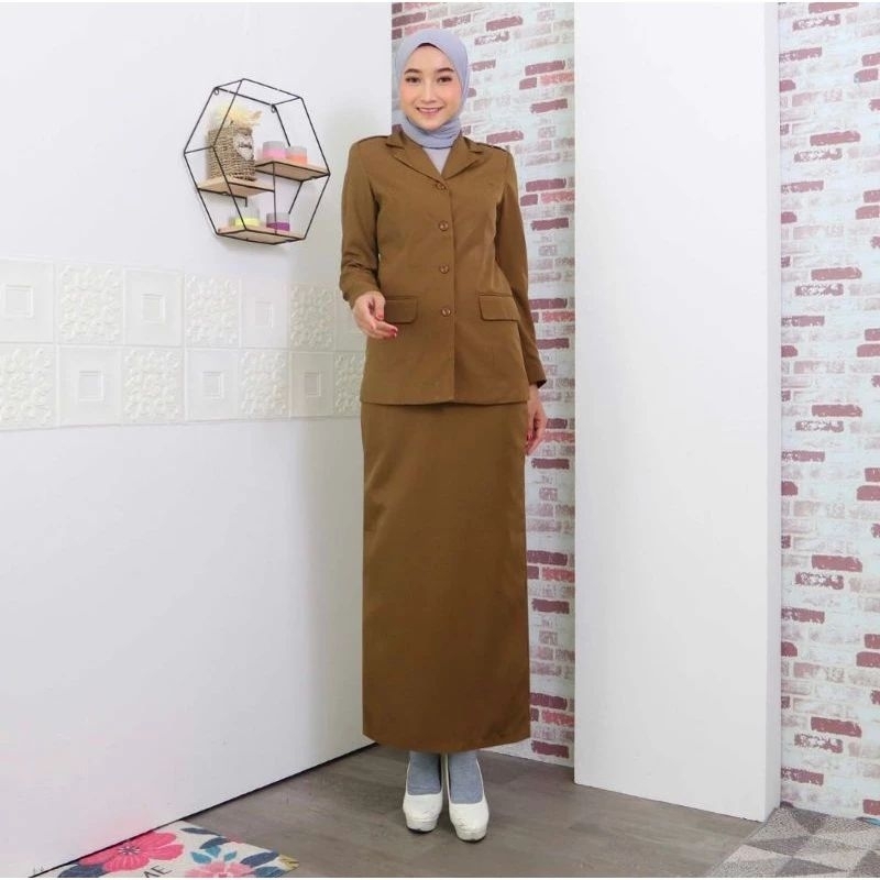 Seragam Dinas PEMDA Wanita || Seragam PNS PEMDA Wanita