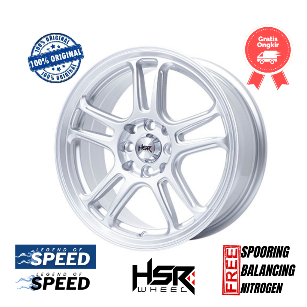 Velg Mobil HSR Ring 17 NX SPO ( Jazz, Ignis, Vios, Dll )