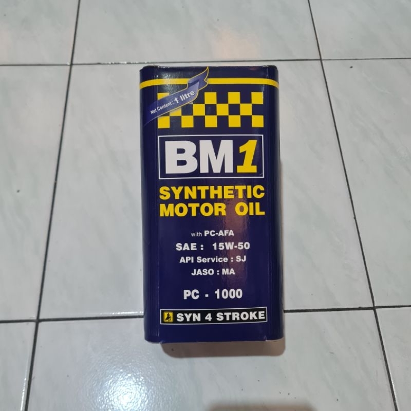 100% ORIGINAL Oli BM1 4T 1 Liter