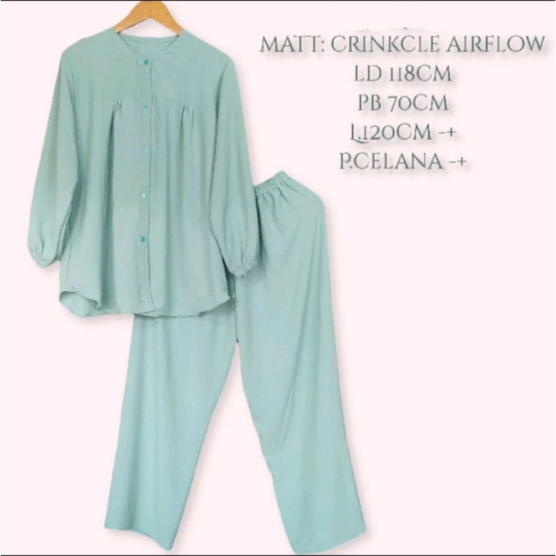 BIG SALE ONE SET CRINGKEL ANDIN/SETELAN WANITA VIRAL/SETELAN TERLARIS MASAKINI