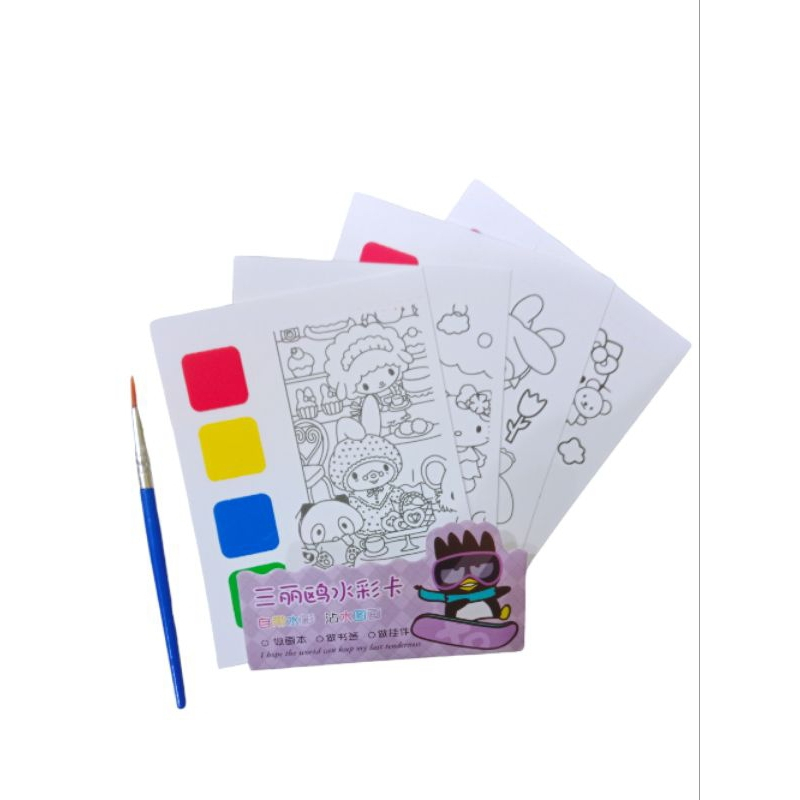 

SANRIO/MOMO/MEWARNAI VIRAL D.I.Y DIAMOND/SANLIO WATER COLOR EDITION