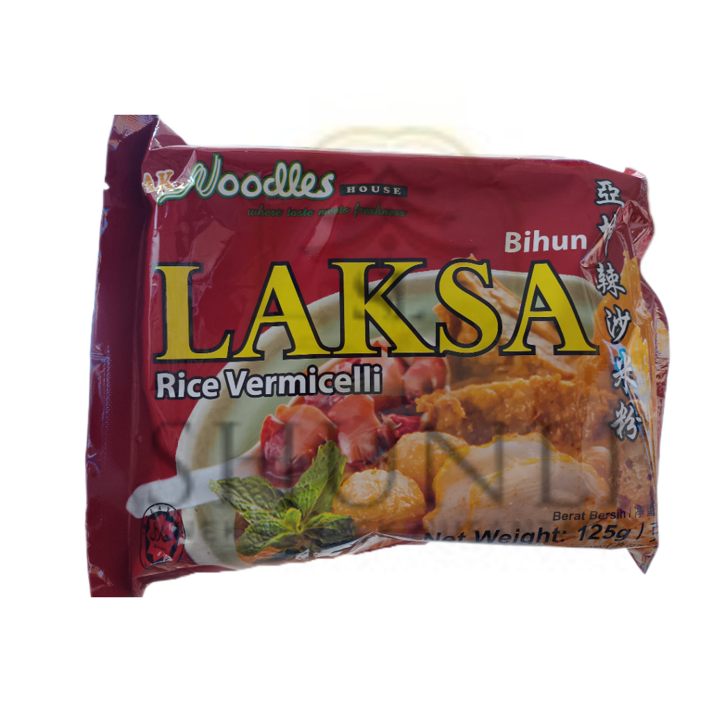 

Laksa Noodles 125gram / Laksa Rice Mie