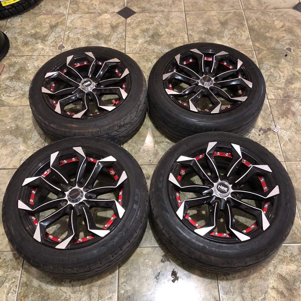 Velg Mobil Bekas R16 Ban 195 50 Velg Bekas Mobil Jazz Yaris Vios Mobilio Freed Ignis Swift