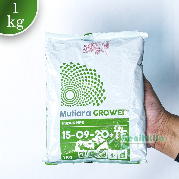 GRATIS ONGKIR MUTIARA GROWER PUPUK NPK MEROKE 15-09-20+TE / PUPUK NPK GROWER 15-09-20+TE MUTIARA MER
