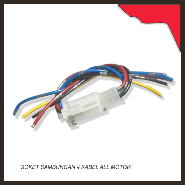 Soket Sambungan 4 Kabel All Motor