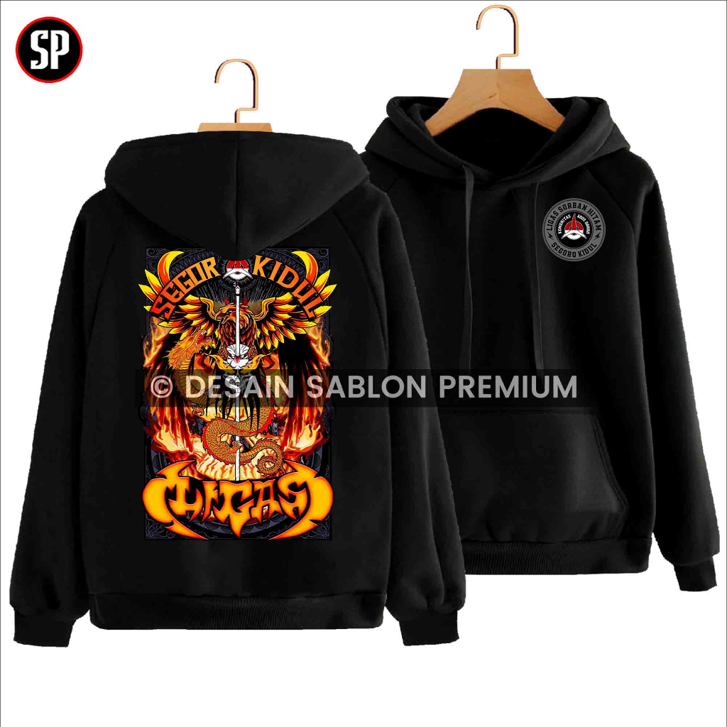 Distro Hoodie Ligas Sorban Hitam Segoro Kidul / Kaos Pagar Nusa Terbaru Alap-alap Samber nyowo - Sig