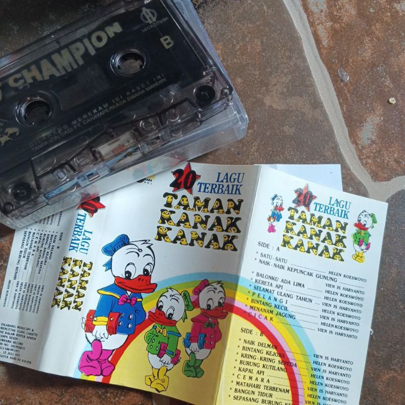 KASET RADIO TAPE PITA JADUL/BARAT/INDO CAMPUR