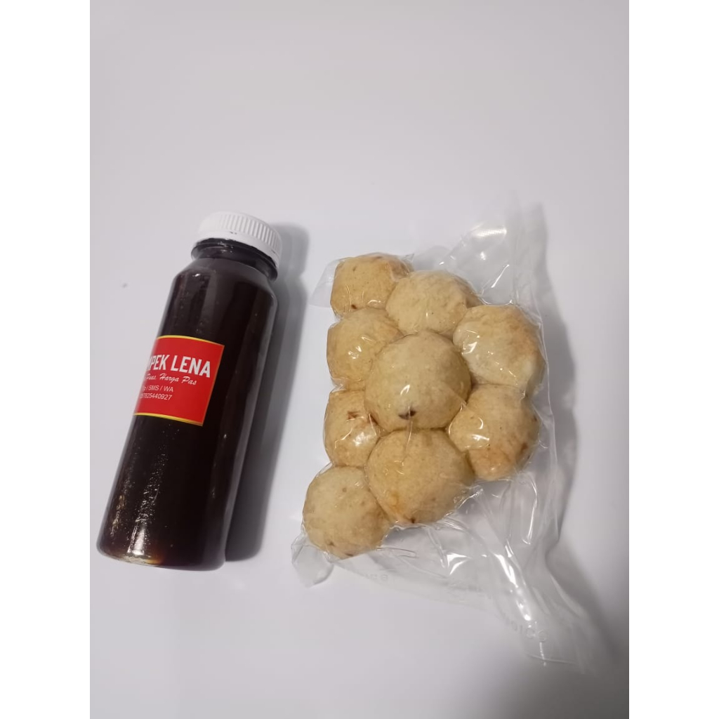 

PEMPEK PALEMBANG ADAAN PAKET FROZEN ISI 10 PCS - PEMPEK LENA