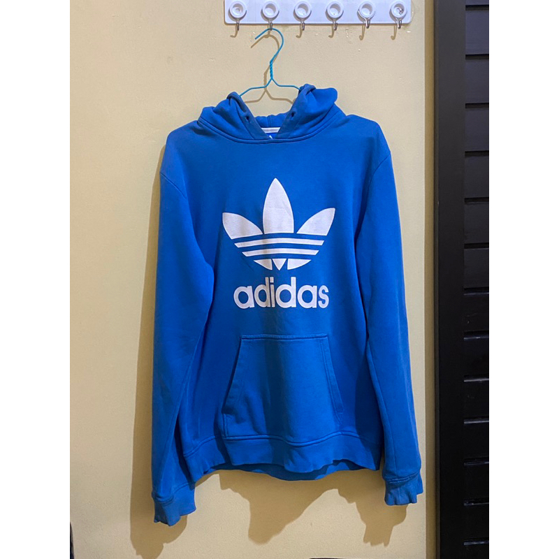 Hoodie adidas trefoil blue