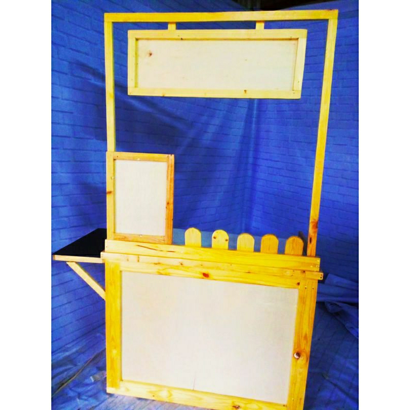 booth portabel lipat 2 pintu