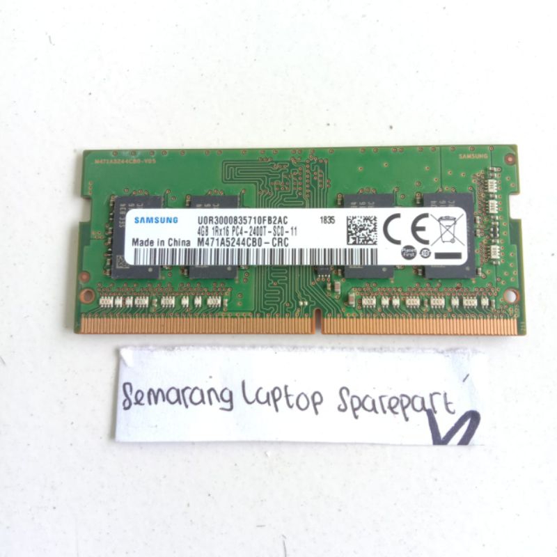 SODIM RAM DDR4 4GB Asus A407M Second Laptop