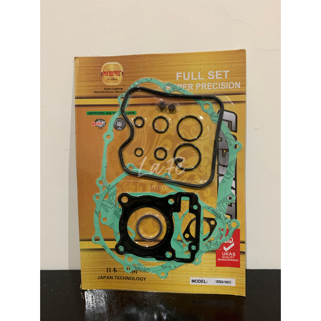 Gasket/Paking Full Set Verza Nagoya Gold