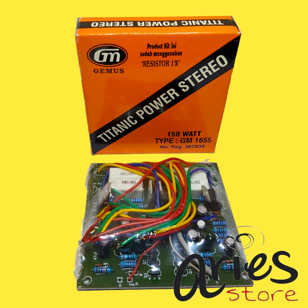 KIT TITANIC POWER STEREO GM 1655