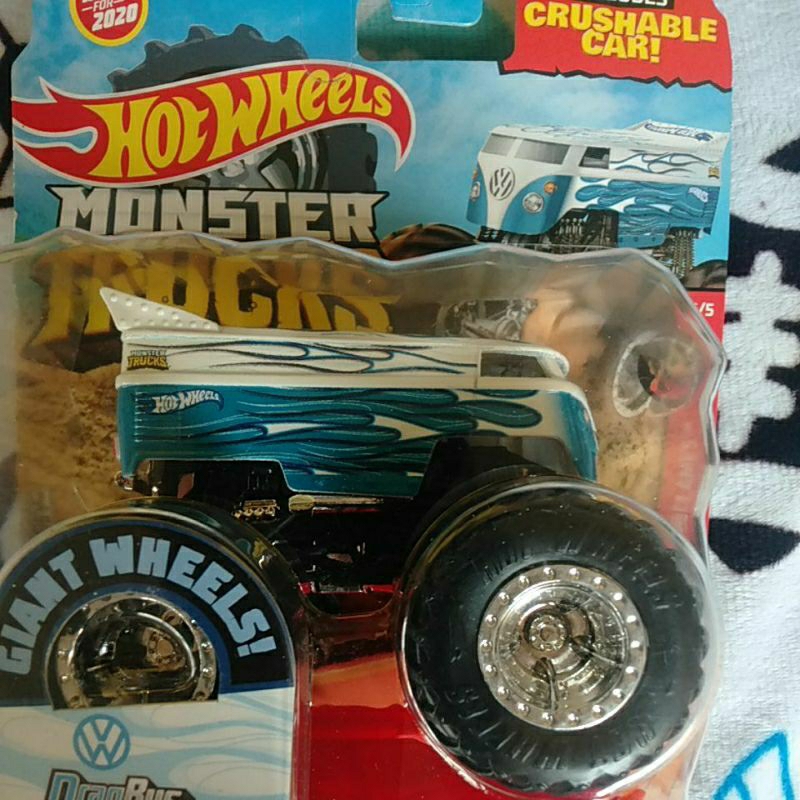 HOT WHEELS Monster Truck VW Drag Bus