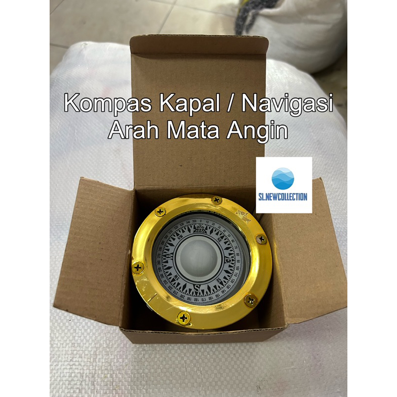 KOMPAS KAPAL LAUT / KOMPAS NELAYAN 3 INCH 4 INCH / KOMPAS NAKODA KAPAL MURAH