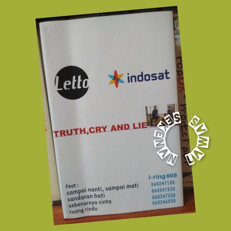 Kaset Letto - Truth, Cry And Lie (Mulus)