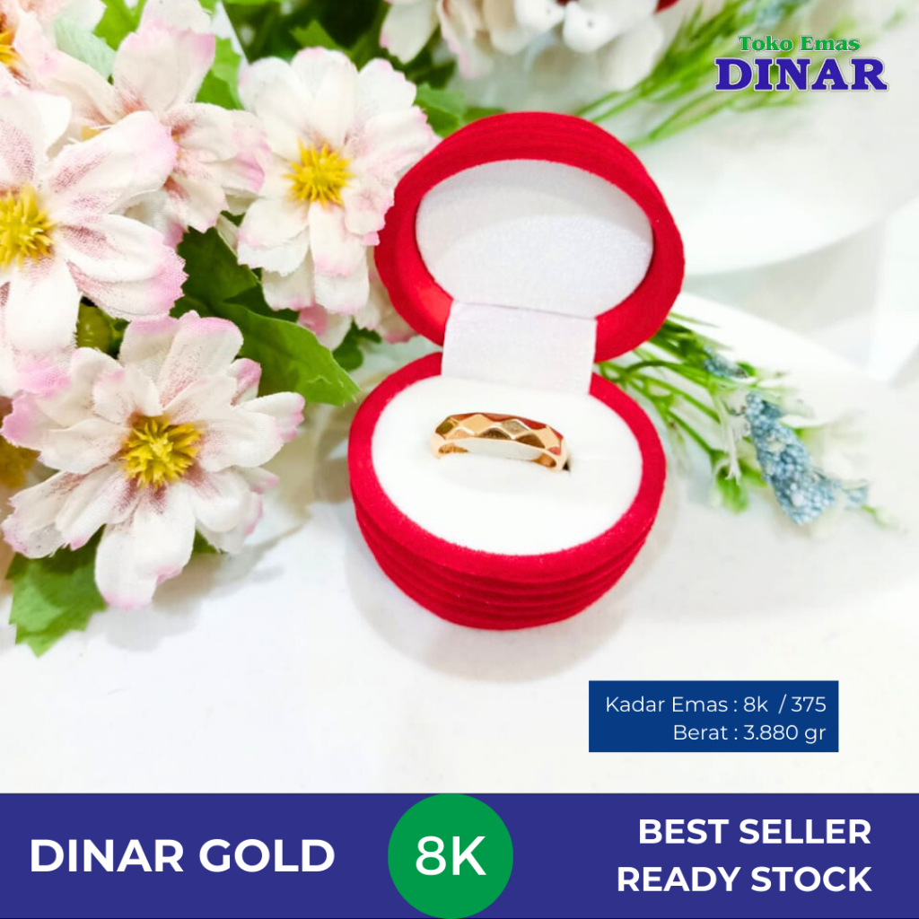 CINCIN BLIMBINGAN SLP - EMAS MUDA - KADAR 8K/375