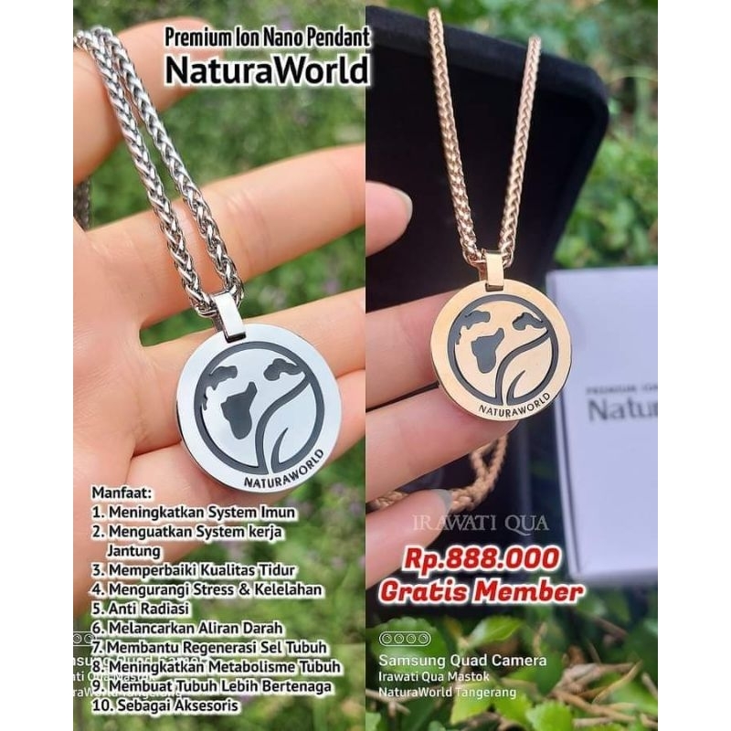 Ion nano pendant NaturaWorld