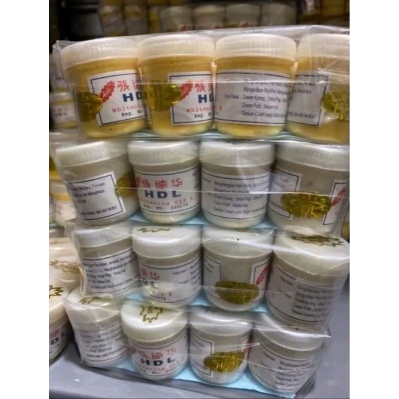 cream HDL siang dan malam asli // cream viral // cream pemutih wajah yang ampuh