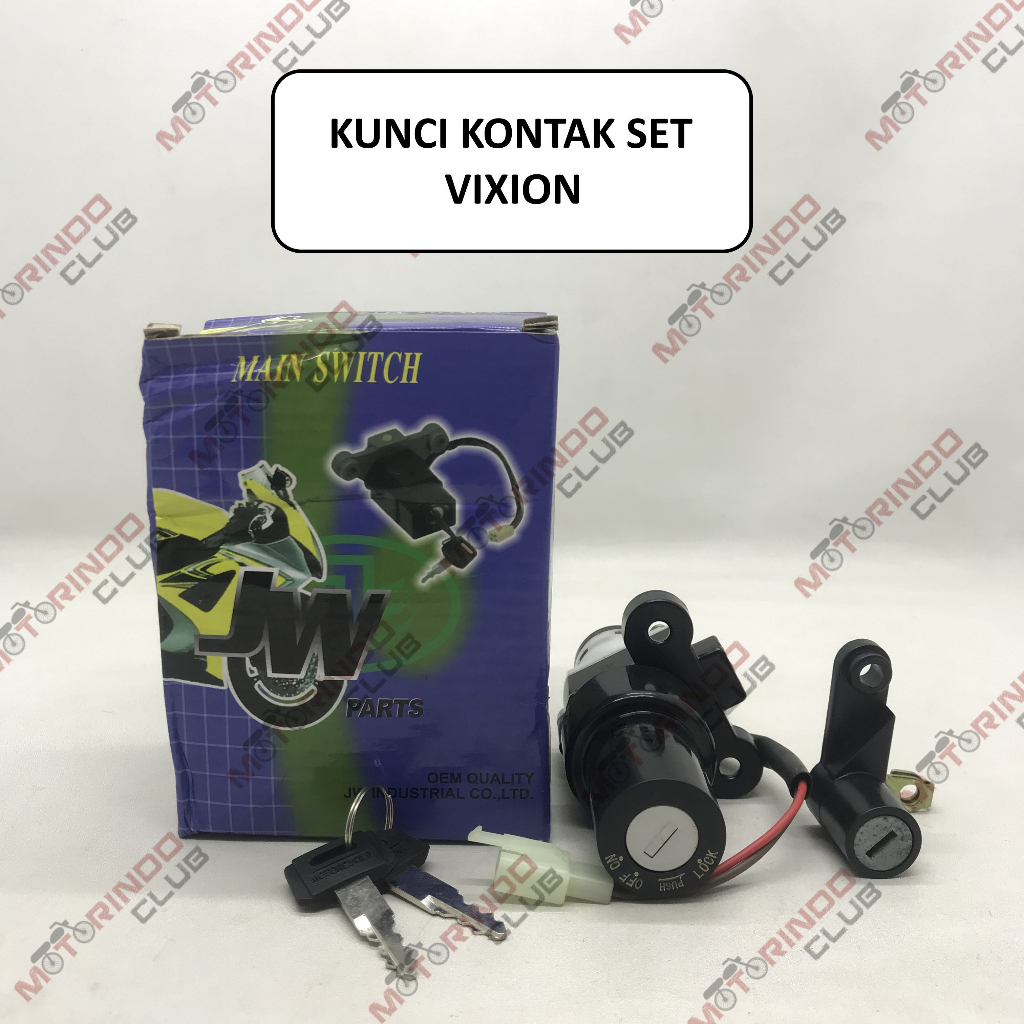 Kunci Kontak Set Motor VIXION merek JW ( Kunci Kontak + Sadel )