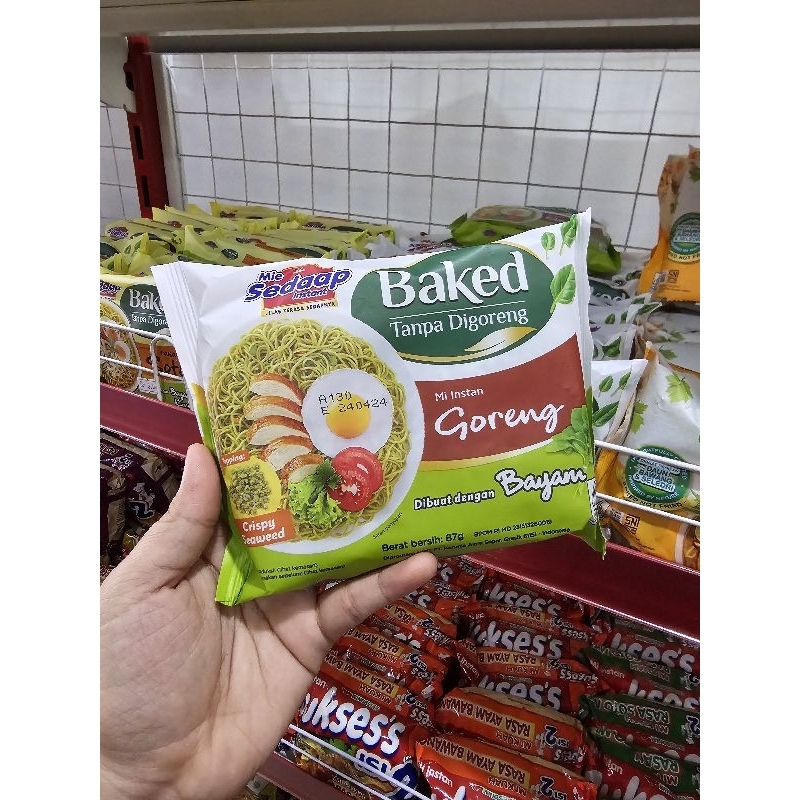 

MIE BAKED/MIE SEDAAP BAKED/MIE BAKED GORENG/MIE BAKED SOTO