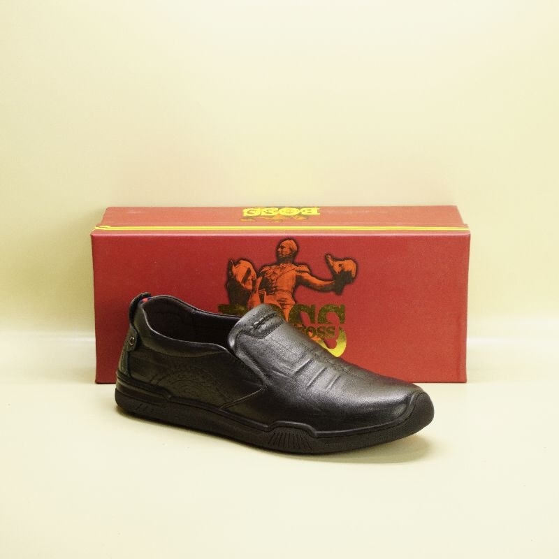 Body Boss sepatu kulit pria 31693