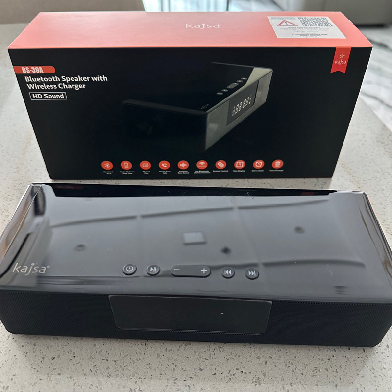 KAJSA bluetooth speaker with wireless charger BEKAS