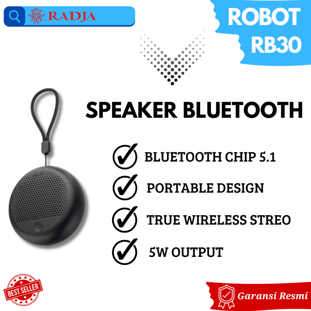 Robot Speaker Bluetooth Chip 5 Portable TWS True Wireless Stereo RB30