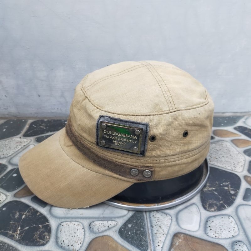 topi cap comando dolce&amp;gabbana itali second bekas