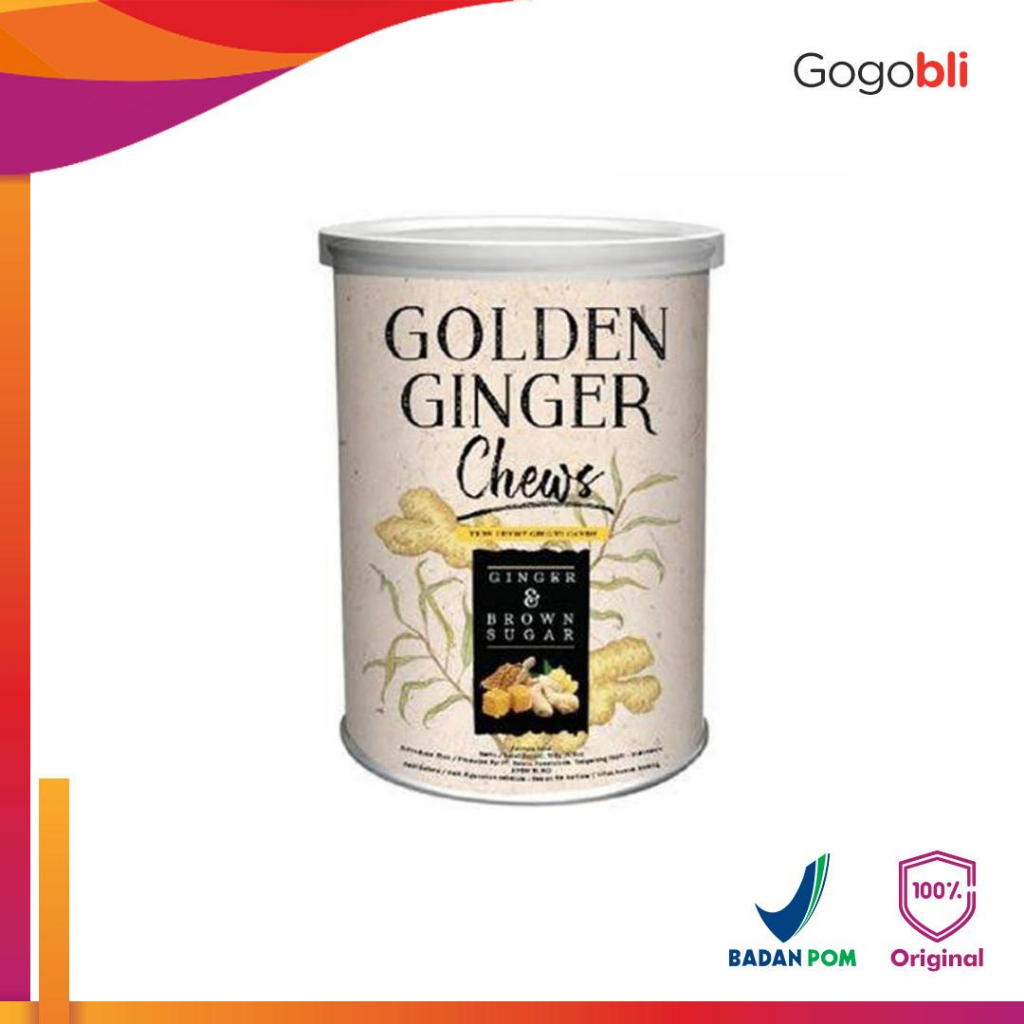 

Golden Ginger Chews Ginger & Brown Sugar 125gr