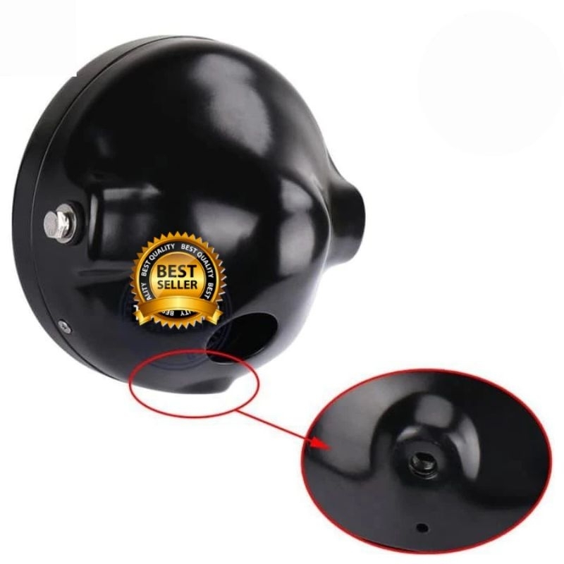 Batok lampu 7 inch model pesek