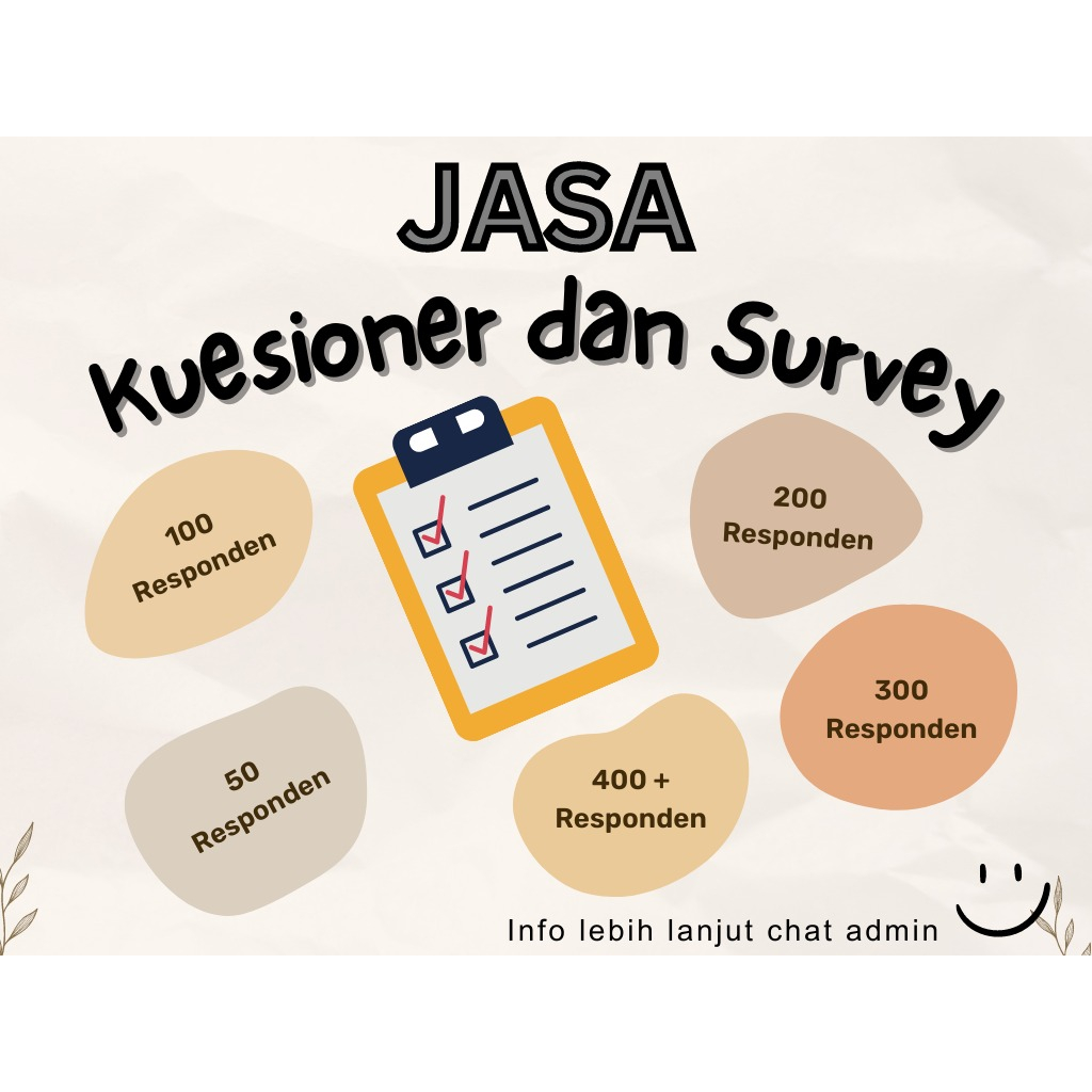 Jasa Pengisian Kuesioner
