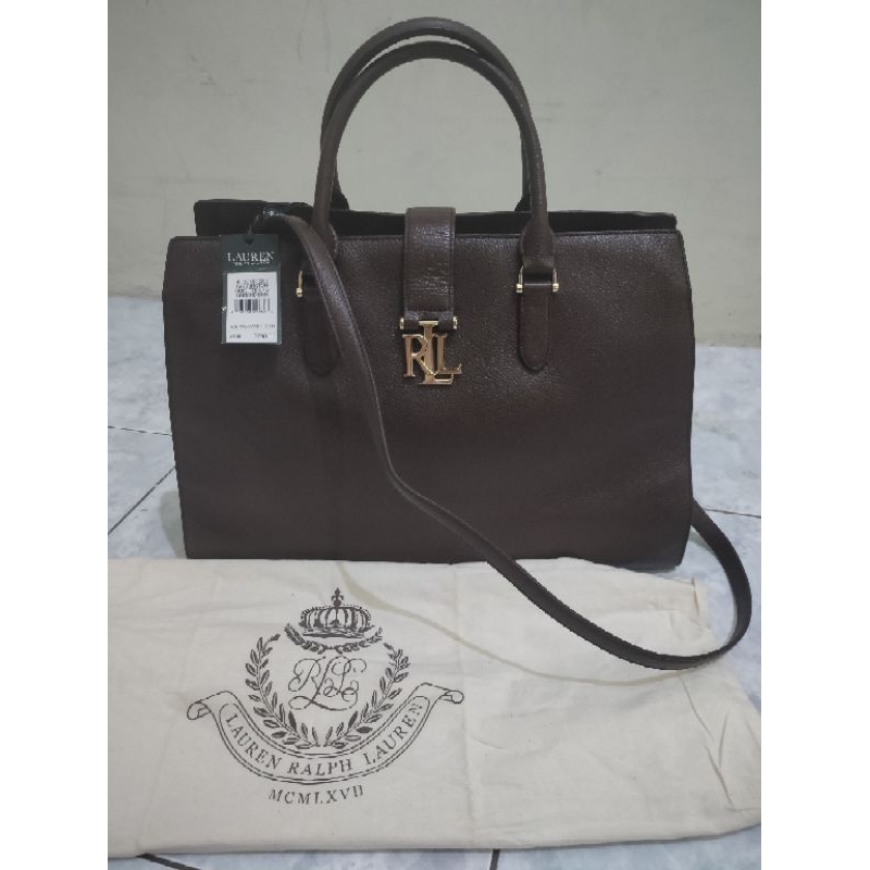 PRELOVED TAS LAUREN RALPH LAUREN ORIGINAL AUTHENTIC || TOTE BAG RALPH LAUREN